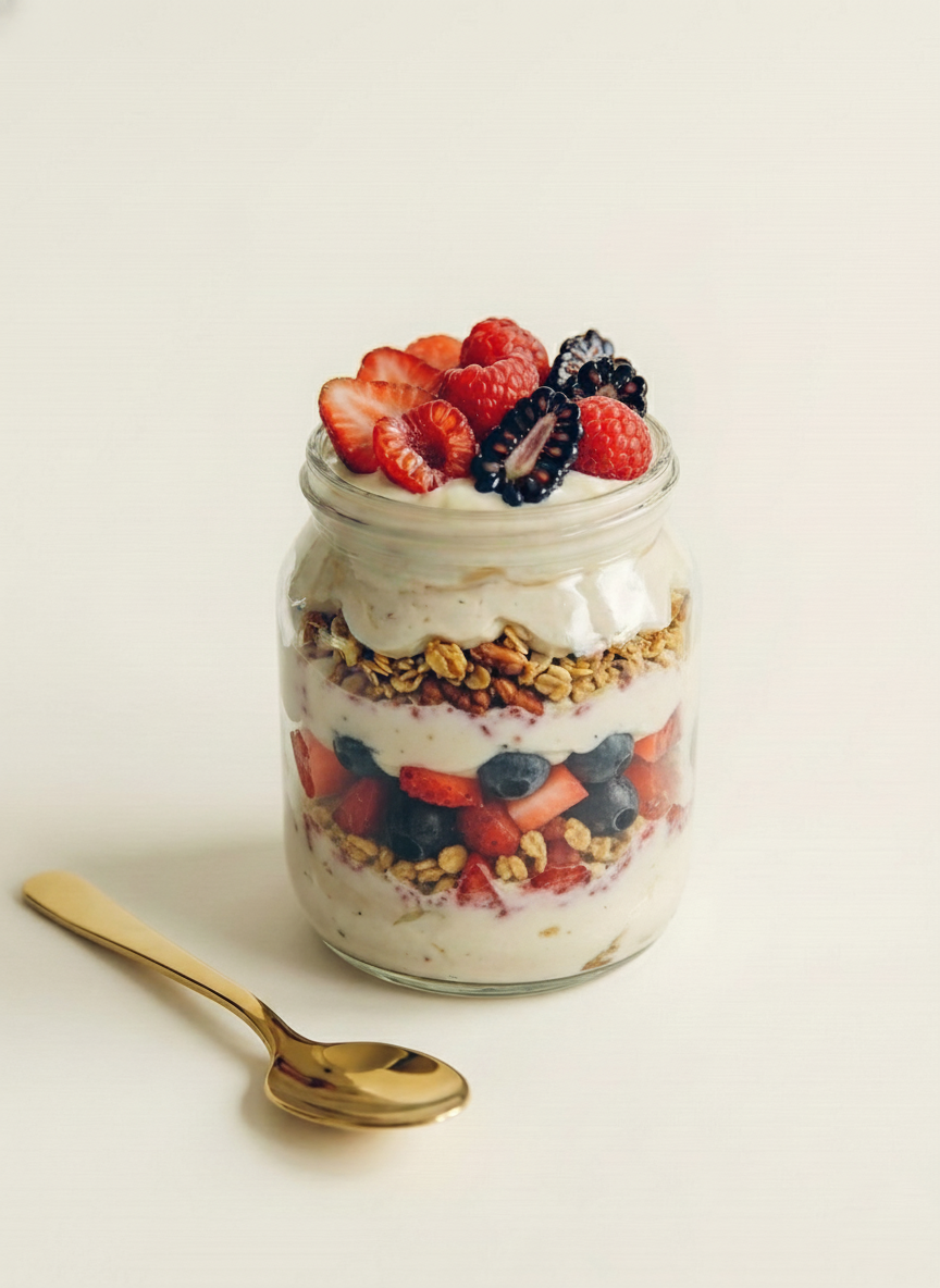 Island Berries & Cashew Cream Dessert Cup