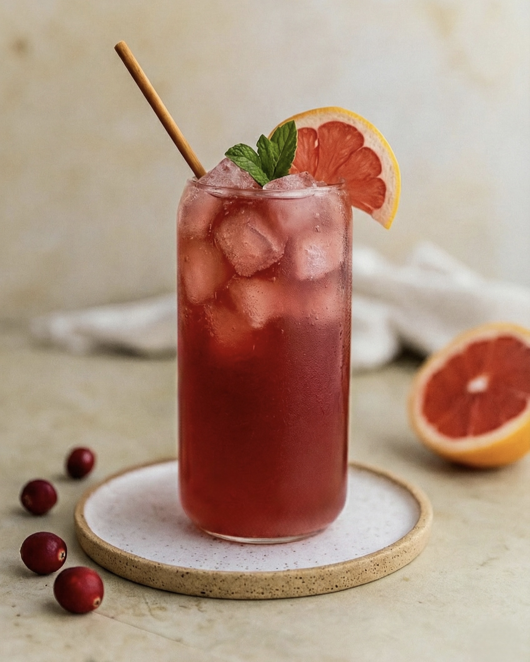 Cranberry Citrus Ice Tea