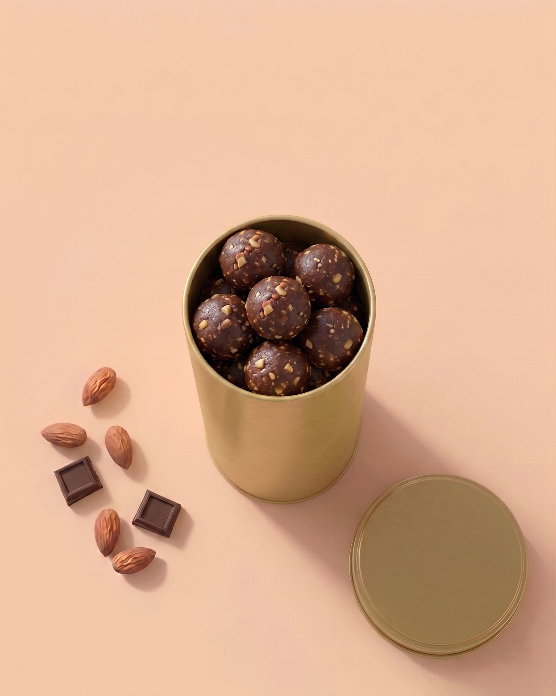 Island Chocolate Almond Balls (no Added Sugar)