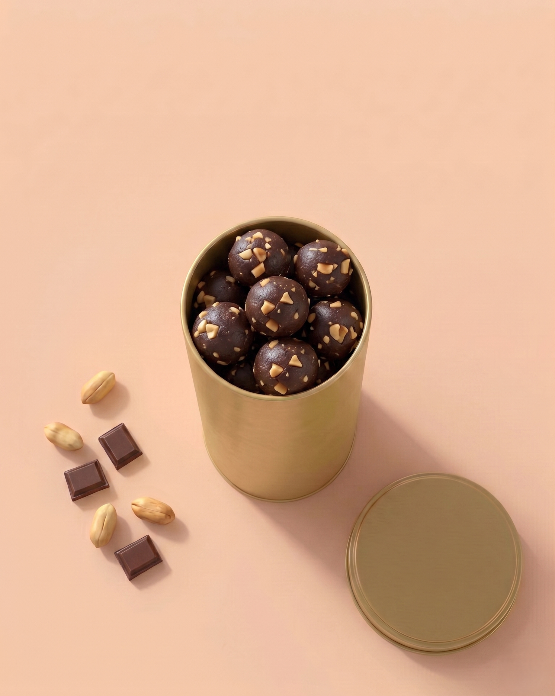 Island Chocolate Peanut Balls (no Added Sugar)