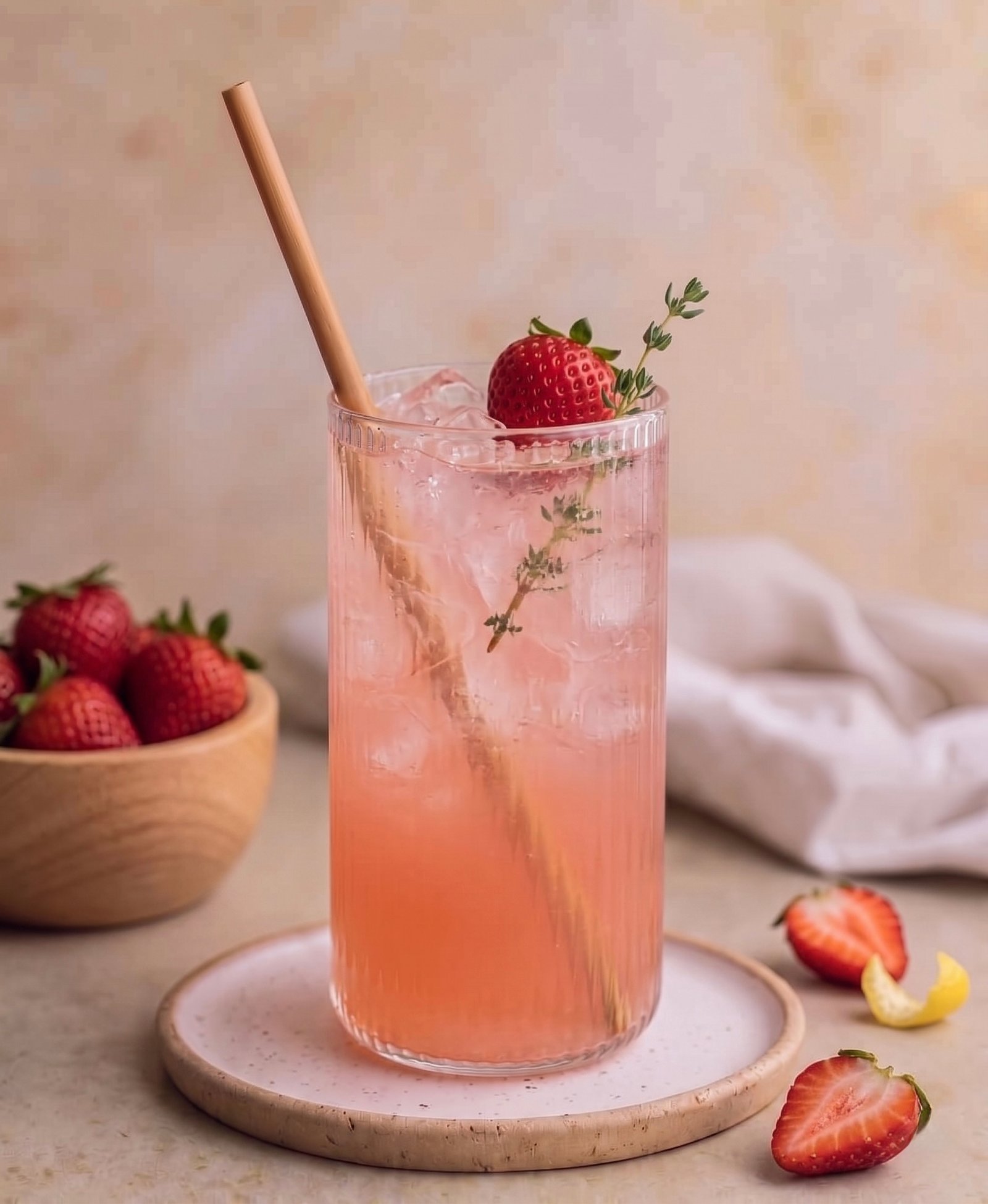Strawberry Lemonade Ice Tea