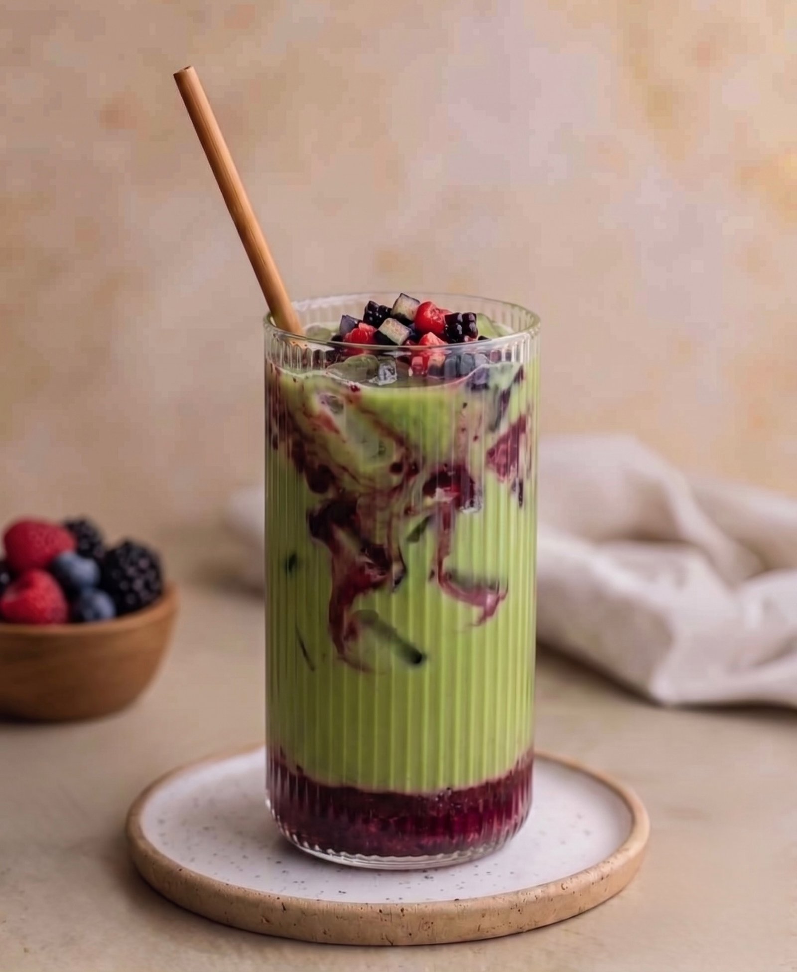 Tropical Matcha - Berries