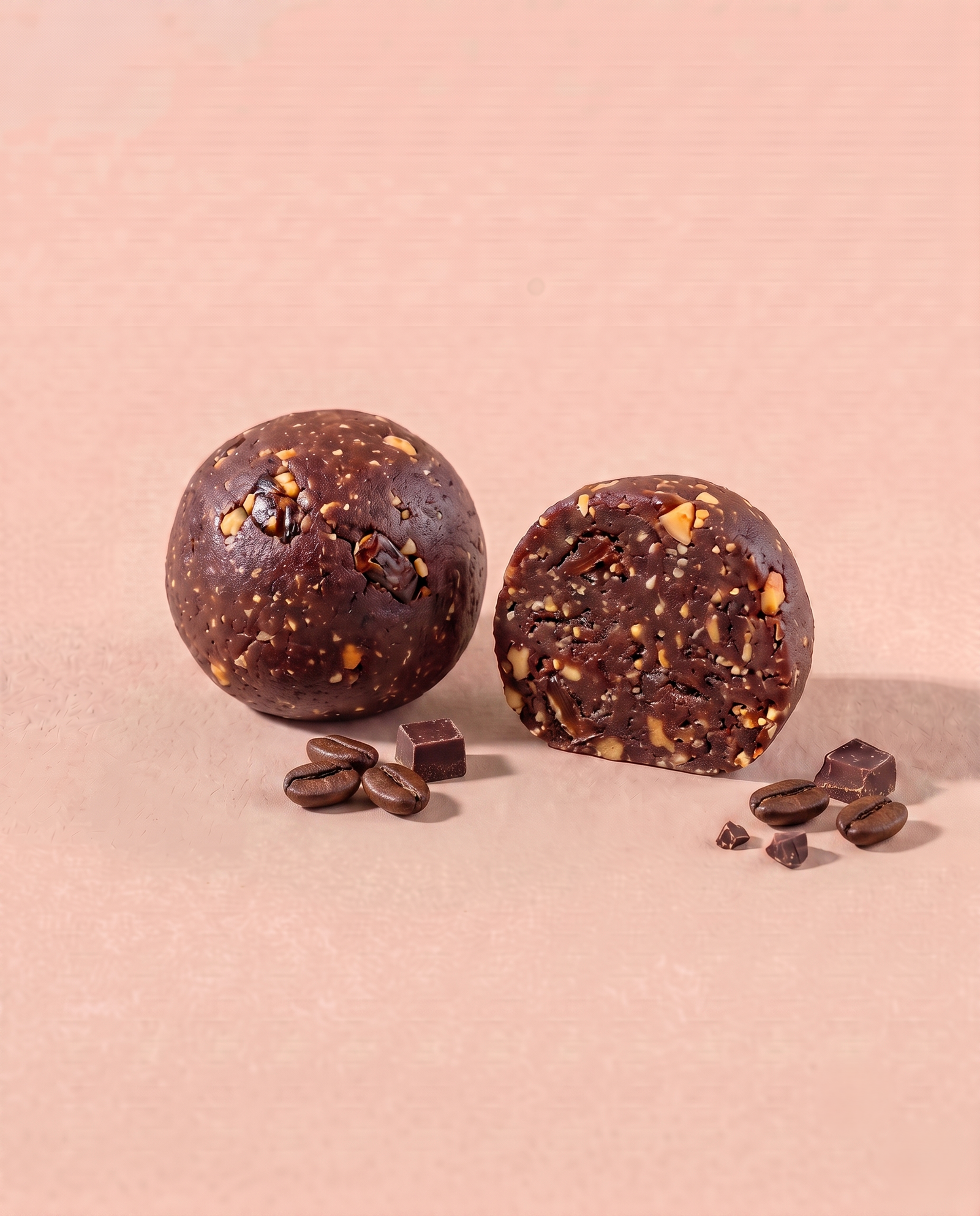 Guiltfree Coffee Nuts Dessert Balls (no Added Sugar)